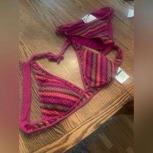 Becca crocheted bathing suit never worn